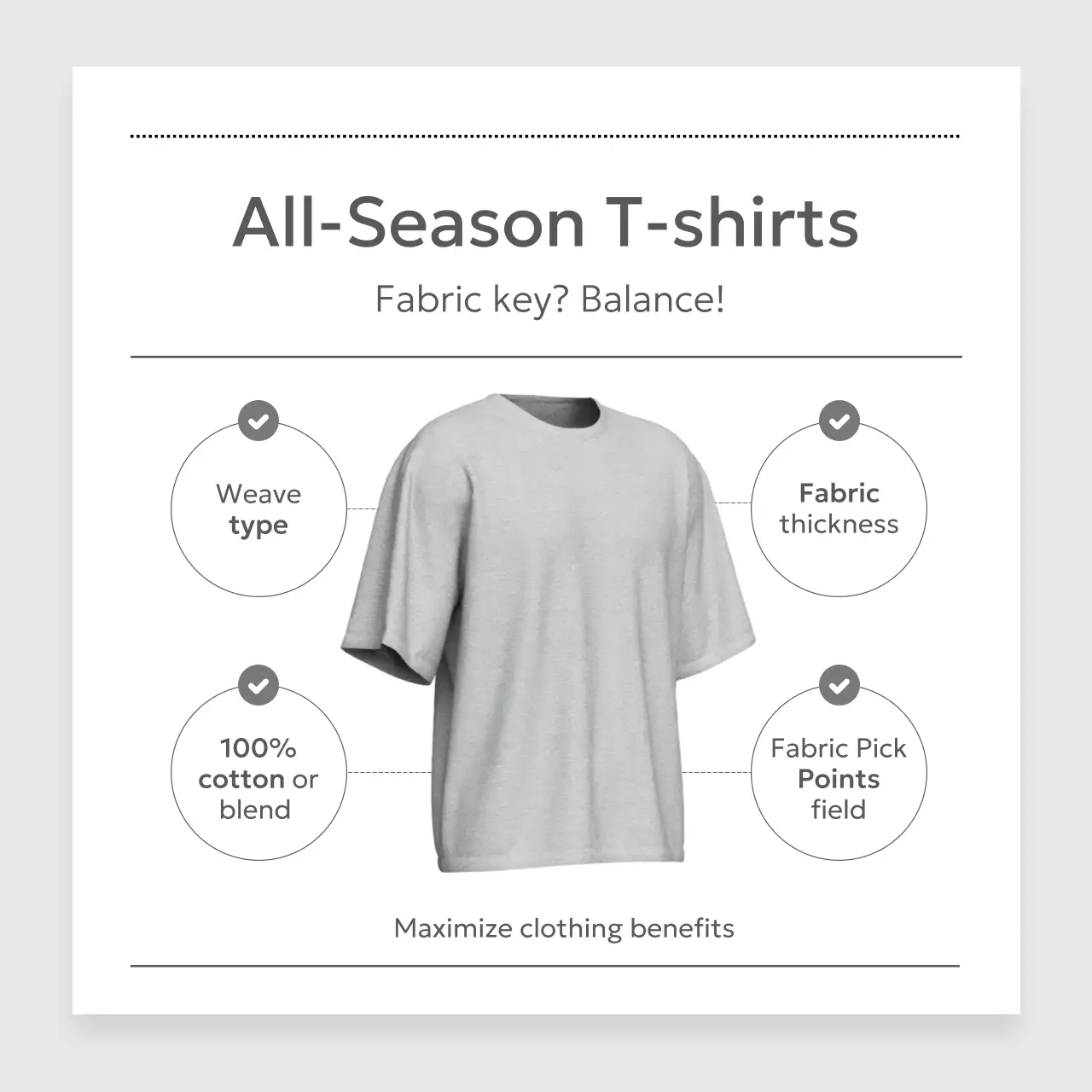 grey minimalist fabric guide