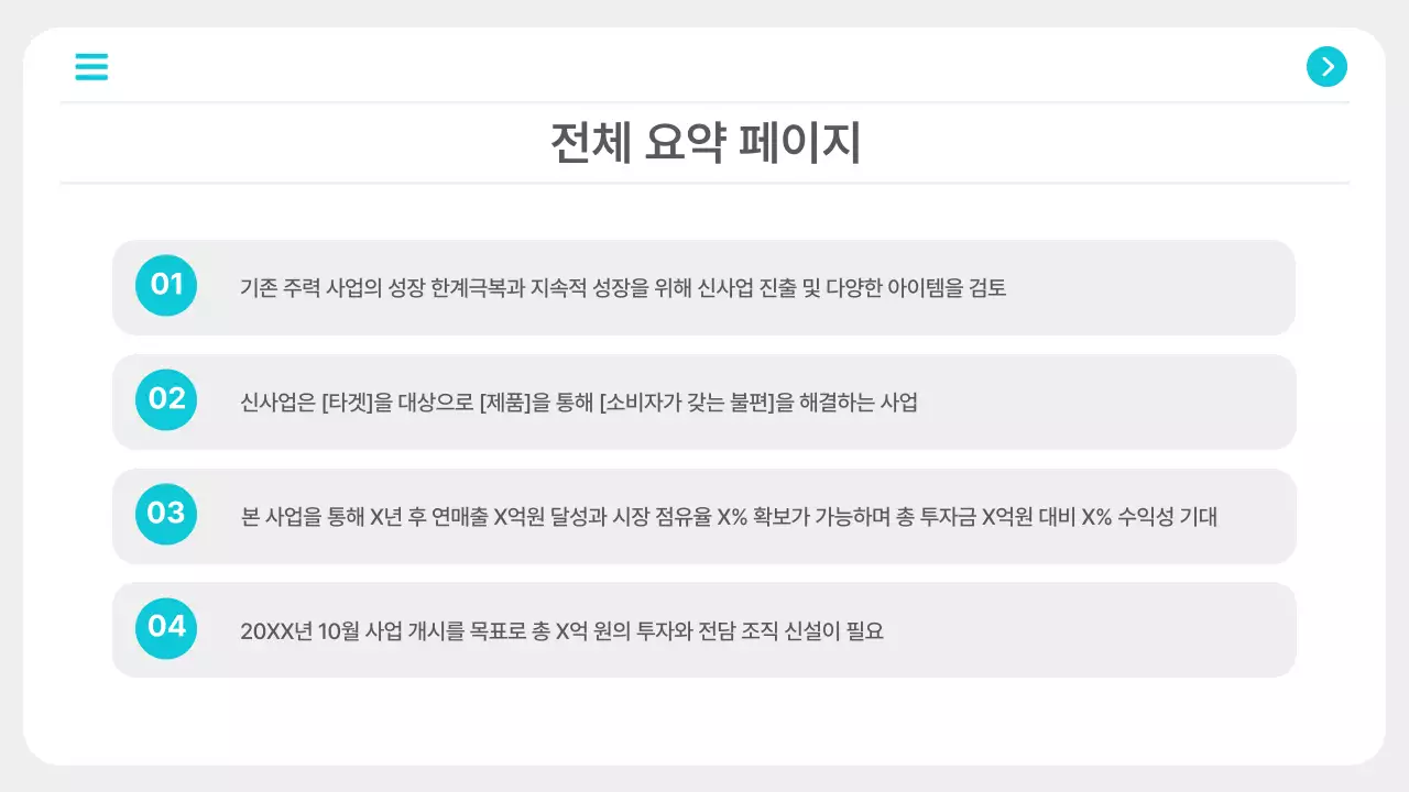 민트 모던 사업 보고서