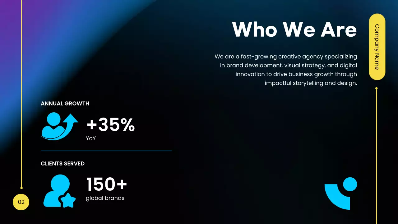 blue modern business plan