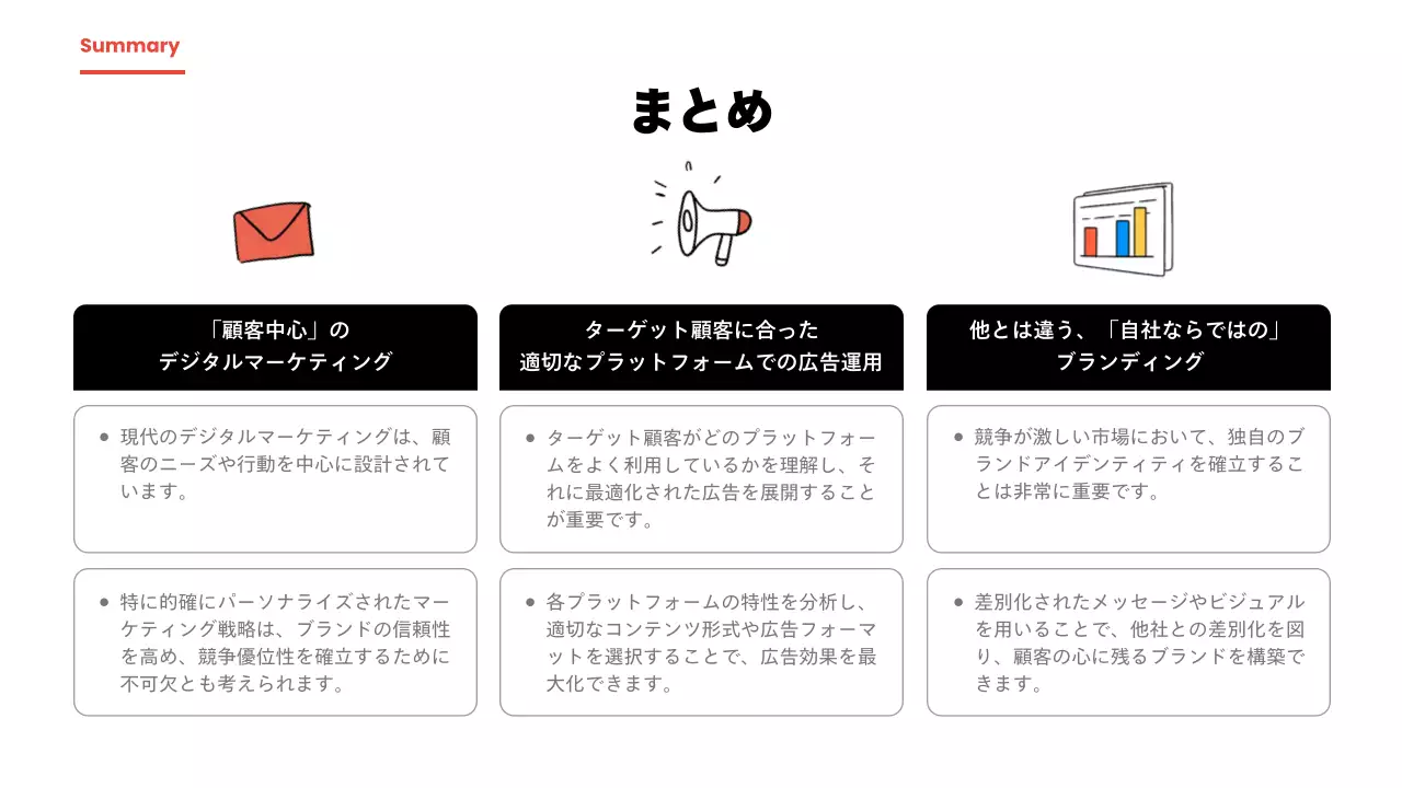 白黒 モダン マーケティング セミナー