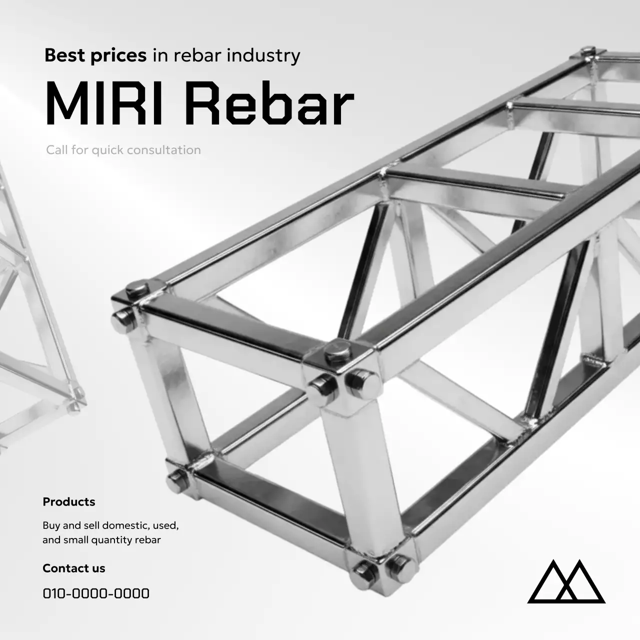 promosi tulangan industri abu-abu