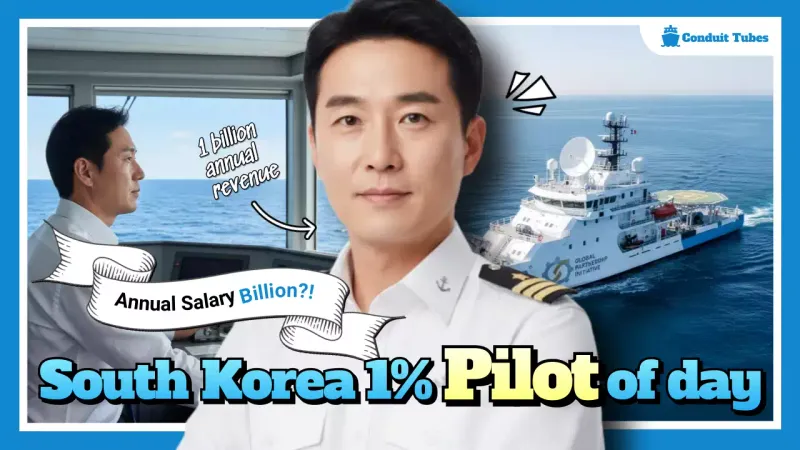 blue modern maritime advertisement