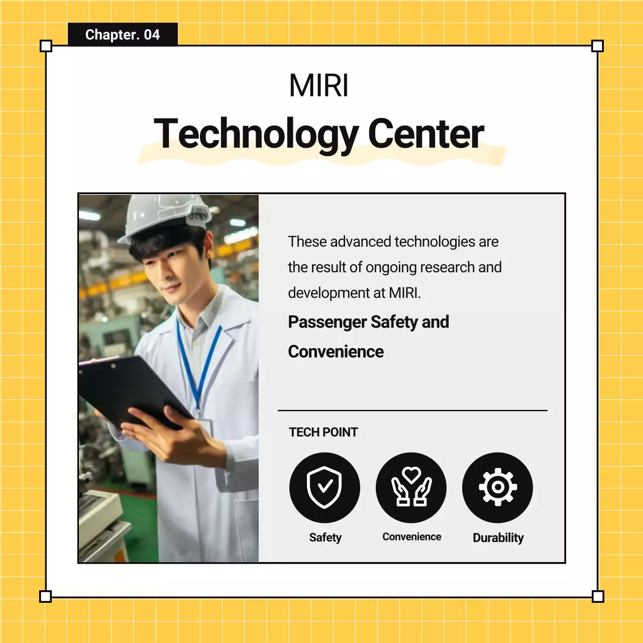 anúncio de trem moderno amarelo