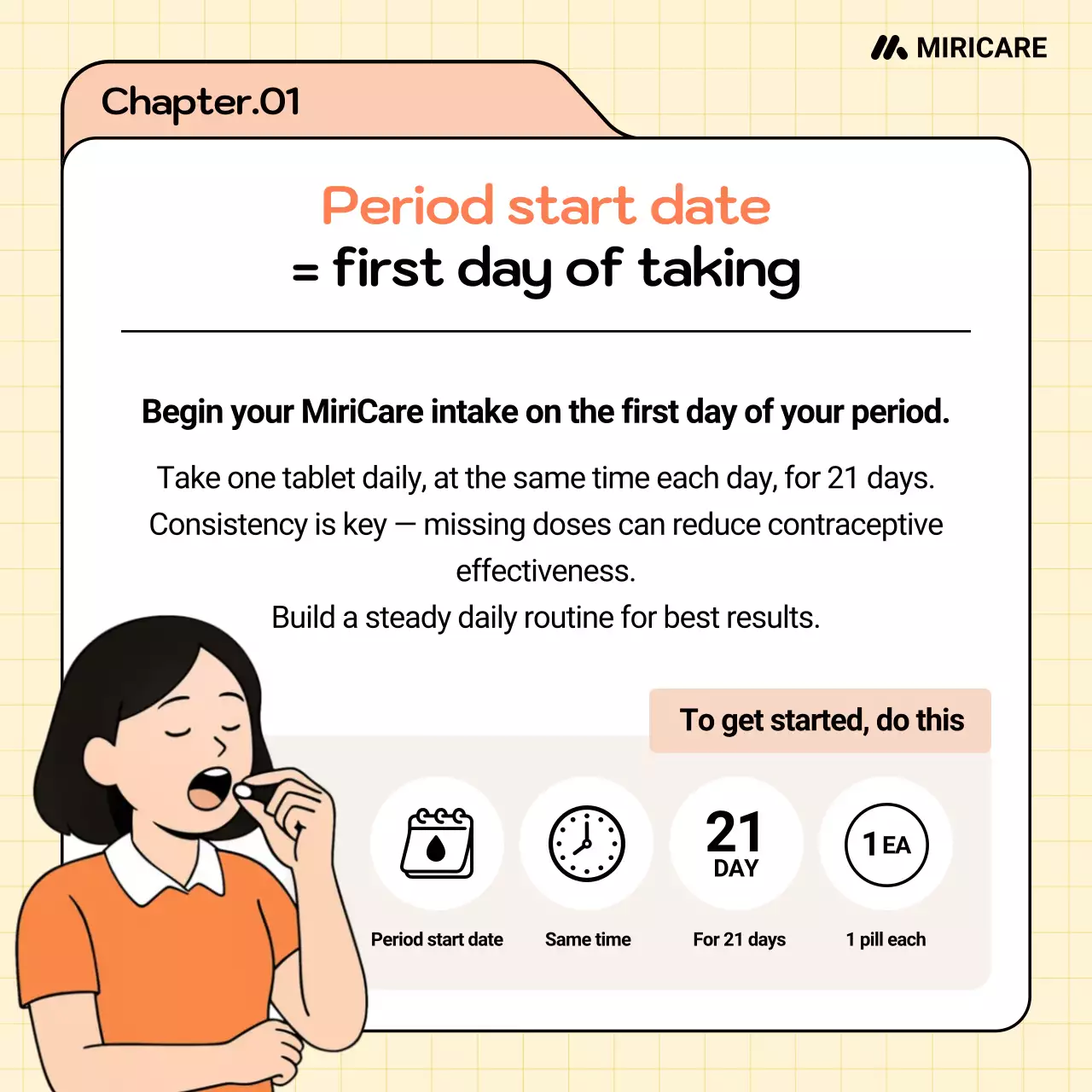 panduan kontrasepsi modern berwarna krem