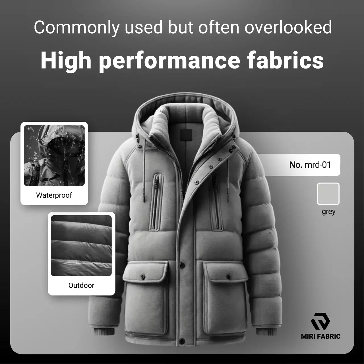 grey modern fabric promotion