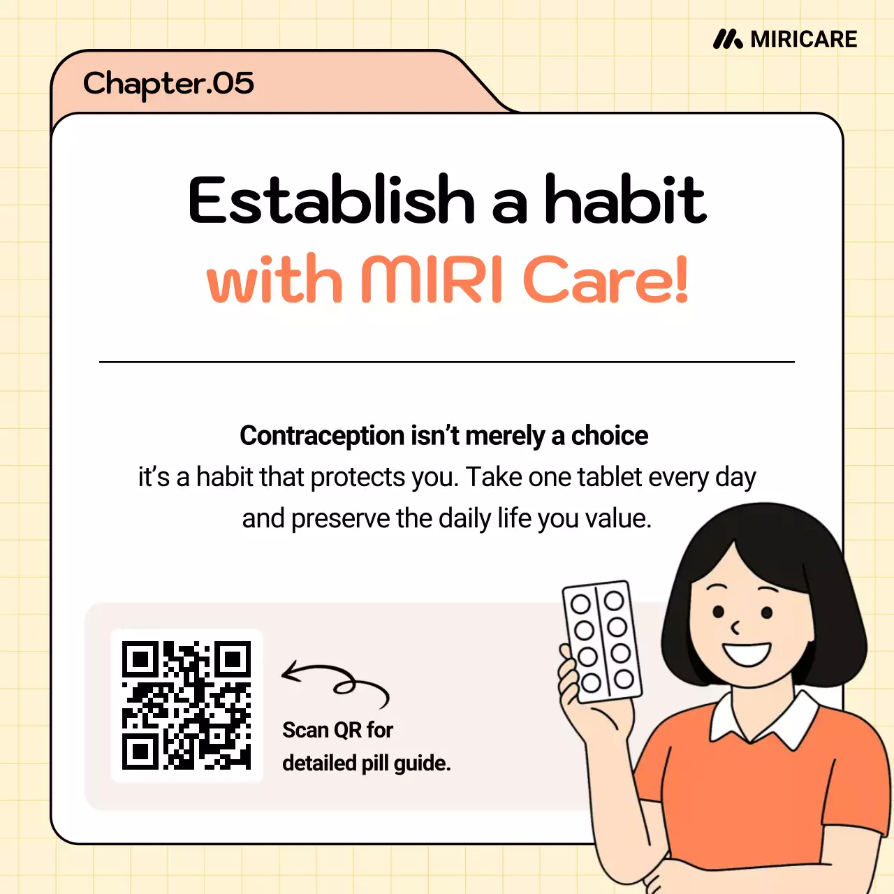 panduan kontrasepsi modern berwarna krem