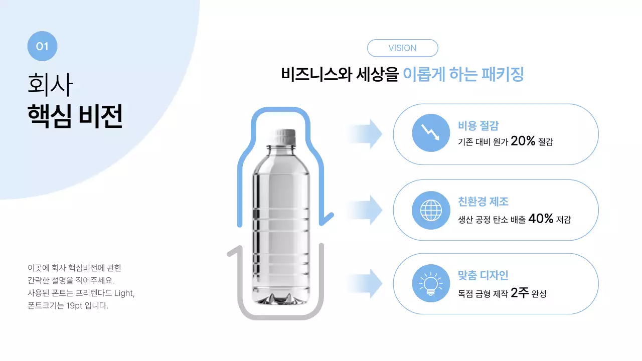 하늘색 모던 패키징 제안서