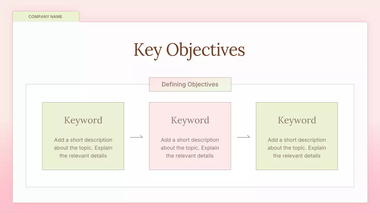 Pink simple Marketing Presentation