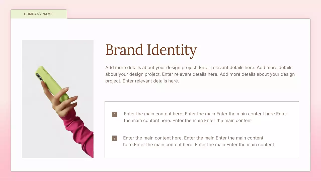 Pink simple Marketing Presentation