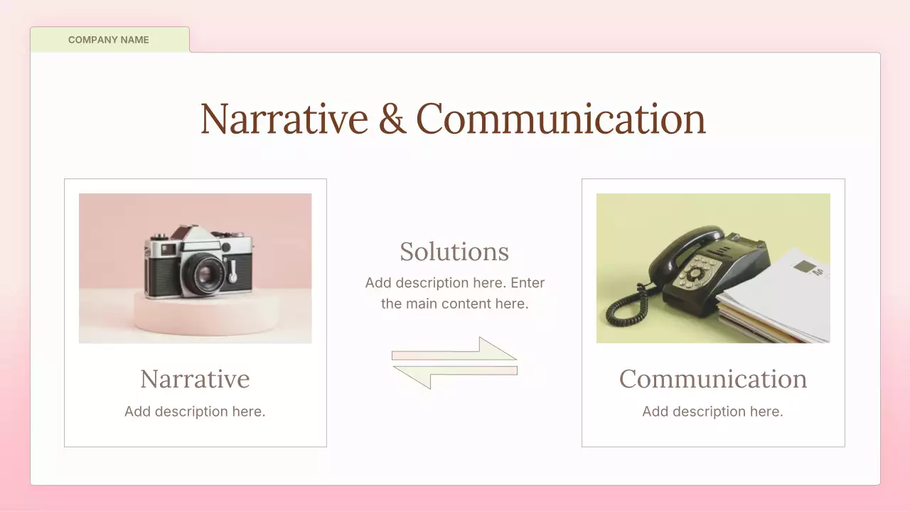 Pink simple Marketing Presentation