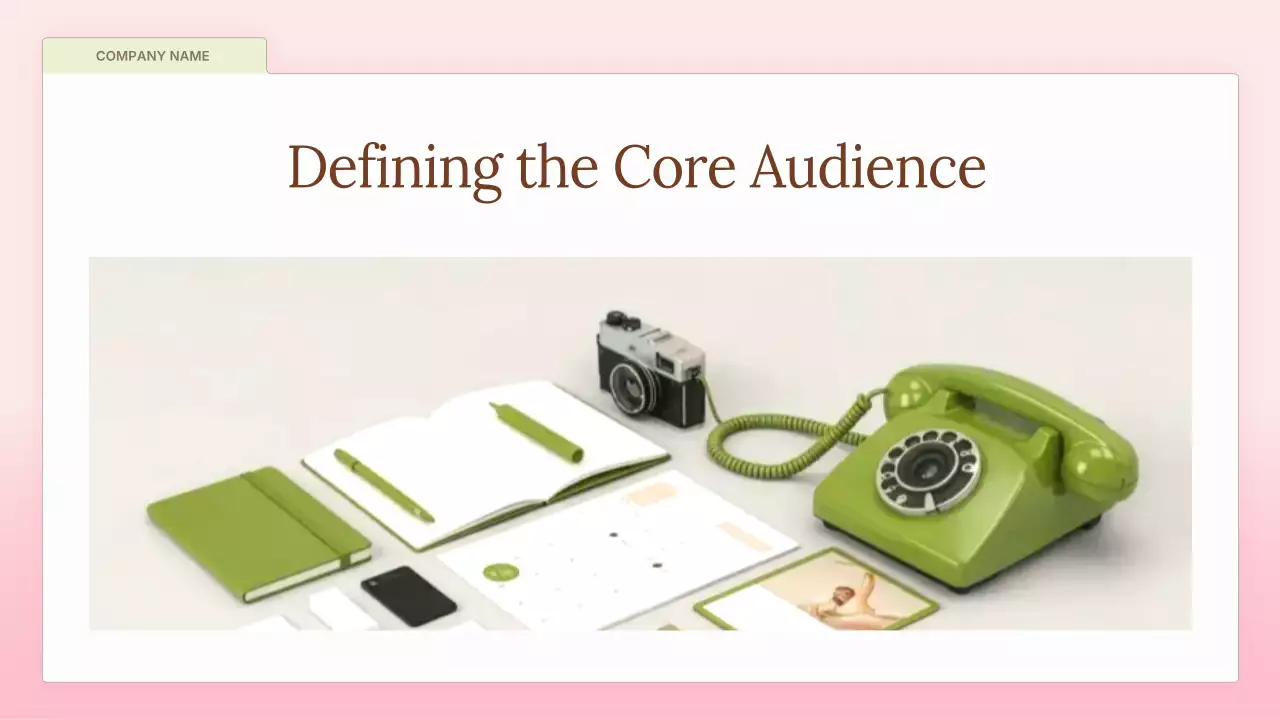 Pink simple Marketing Presentation