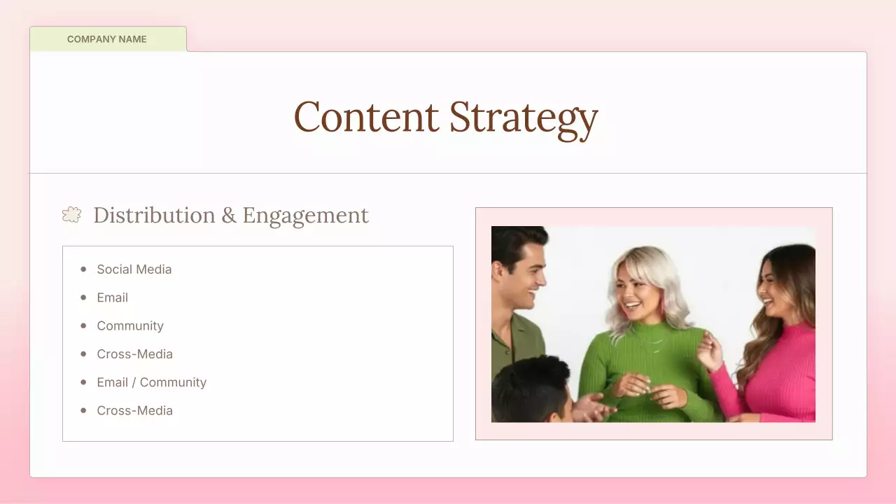Pink simple Marketing Presentation