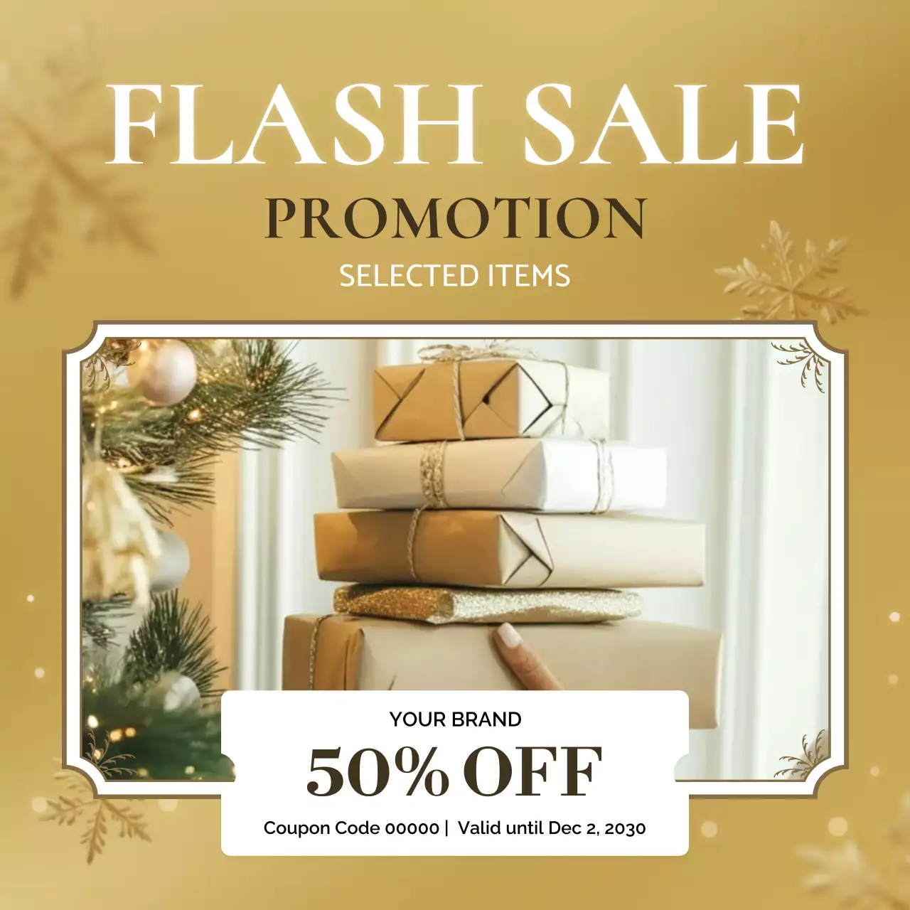 Beige Elegant Sale Promotion