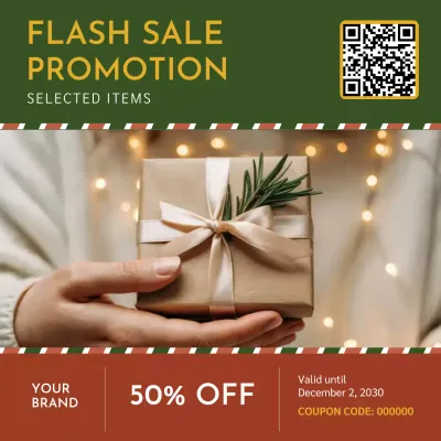 Beige Modern Sale Advertisement Social Media Square