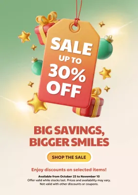 Orange Modern Sale Promotion Poster