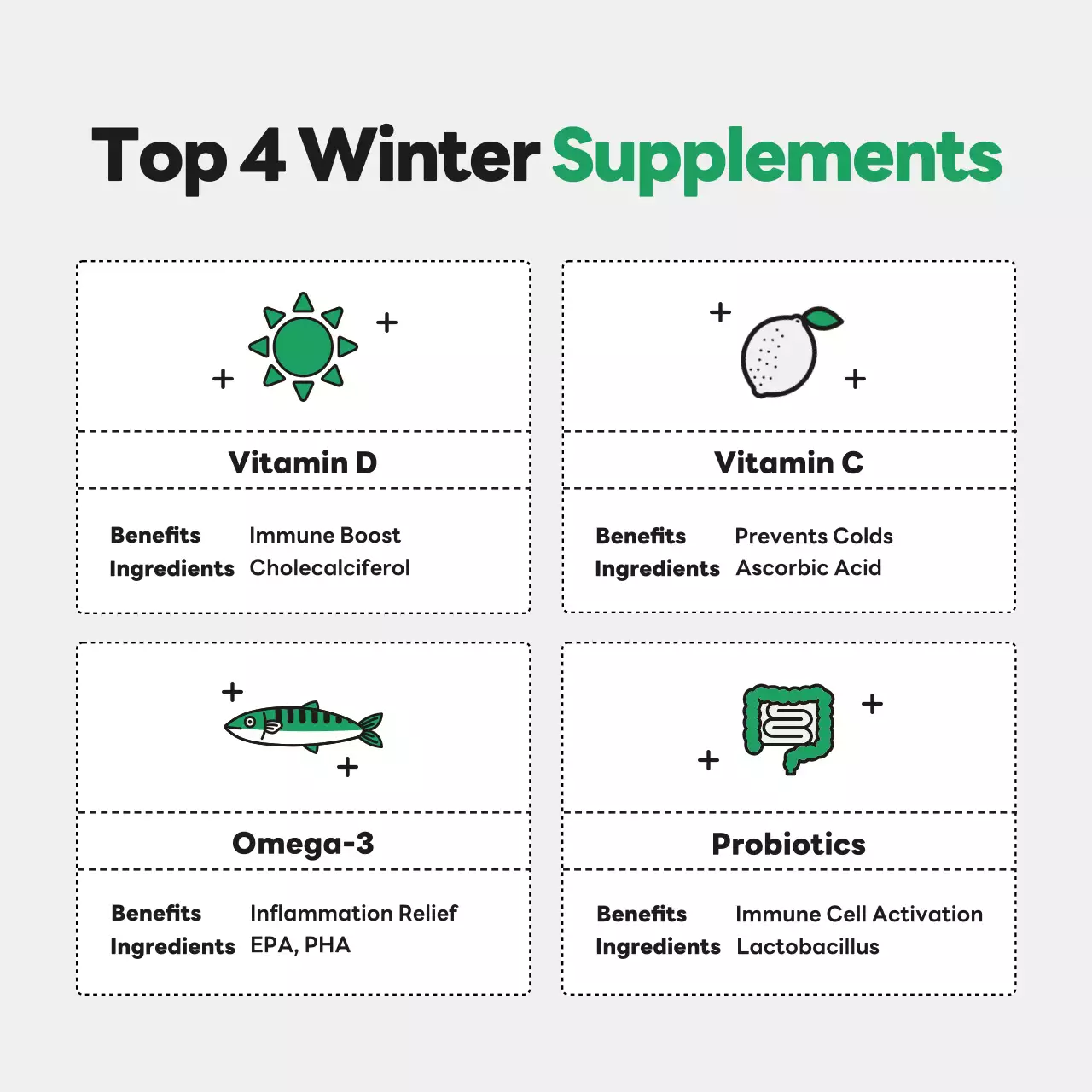 quảng cáo hiệu thuốc tối giản màu xanh lá cây