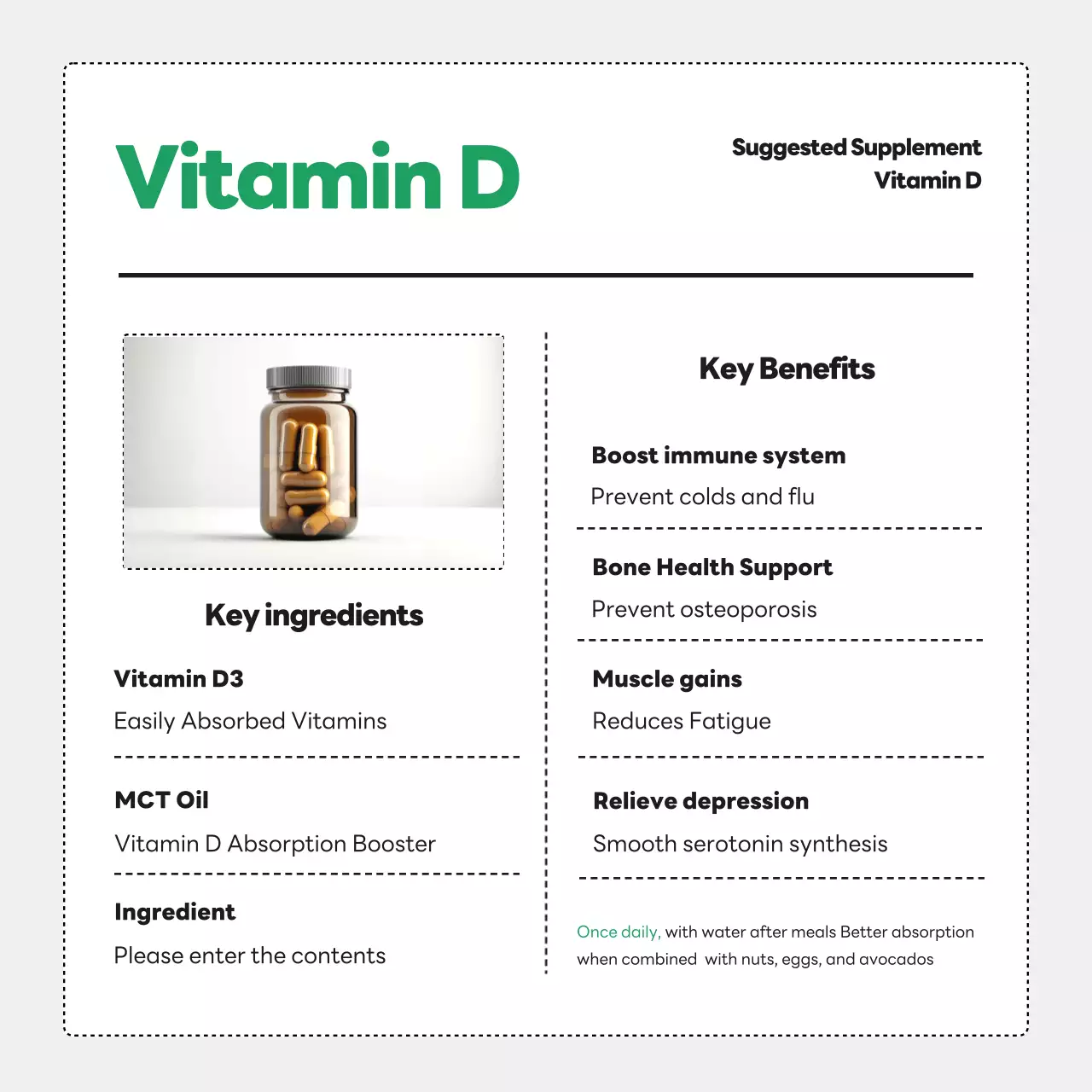 quảng cáo hiệu thuốc tối giản màu xanh lá cây