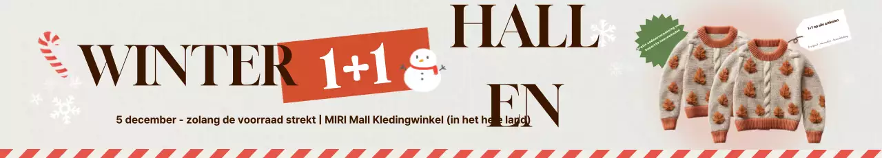 Oranje Eenvoudige Winteruitverkoop