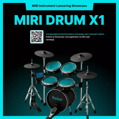 Sky Blue Modern Music Showcase