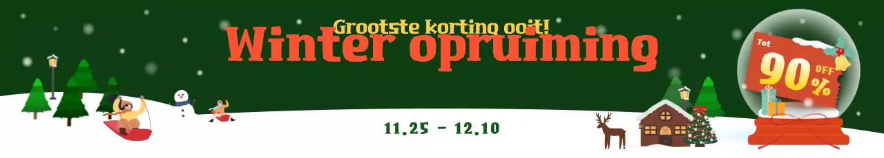 Green Pop Winter Sale-evenement