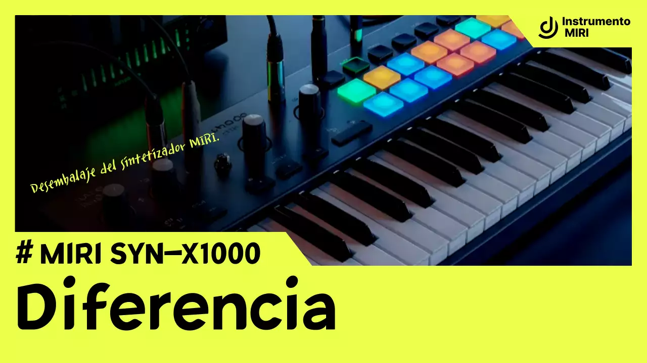 Promoción de música electrónica moderna amarilla