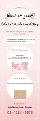 Informações sobre o evento de doação Pink Baby