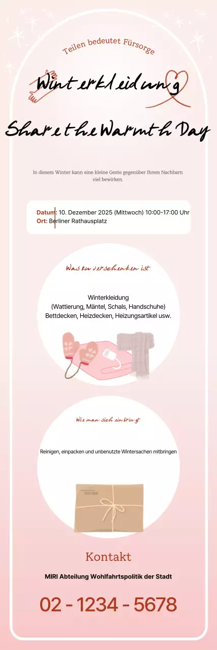 Informationen zur Spendenaktion „Rosa Baby“