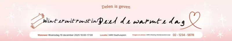 Informatie over het Pink Baby Donation-evenement