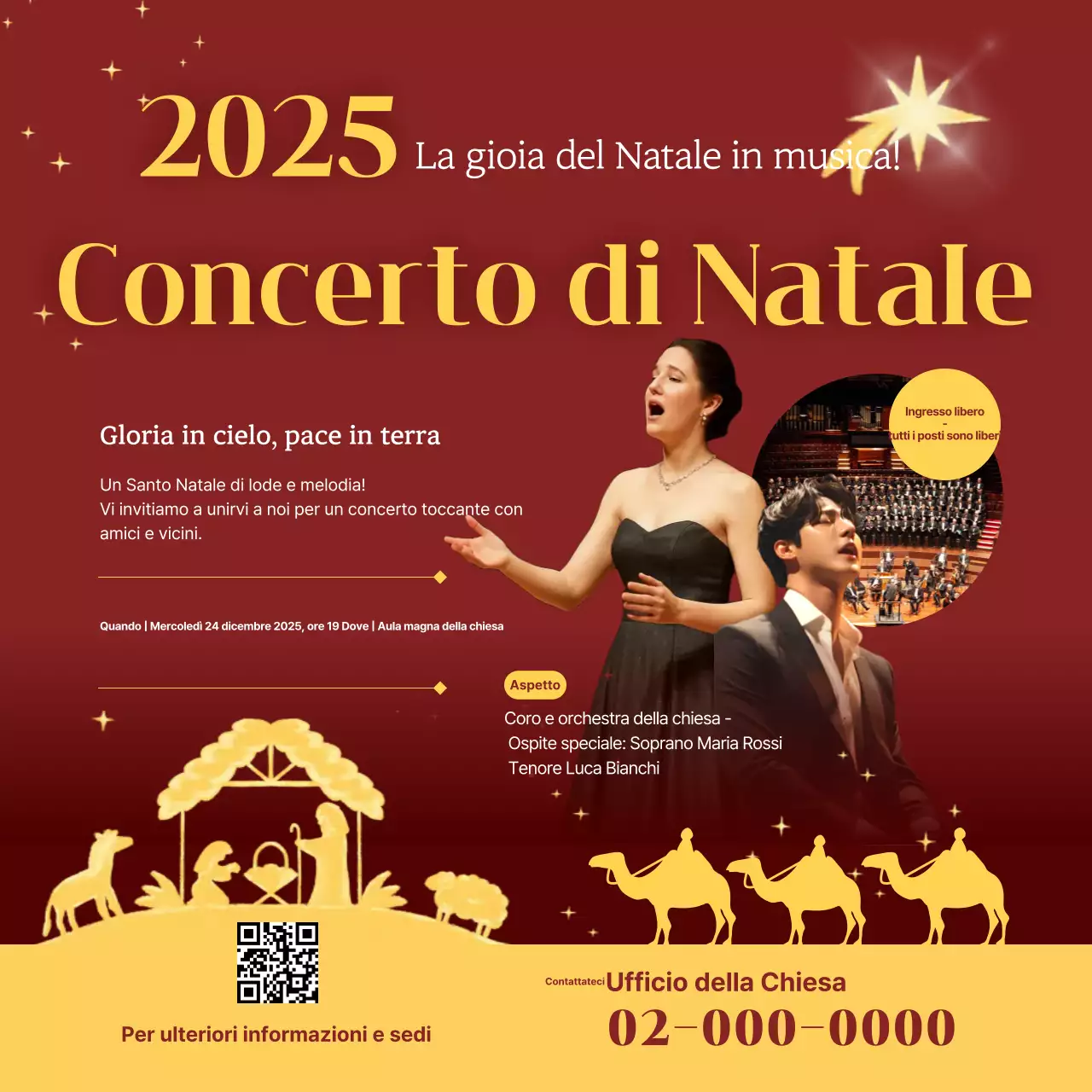 Guida ai concerti di musica classica rossa