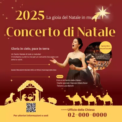 Guida ai concerti di musica classica rossa