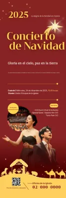 Guía de conciertos de música clásica roja