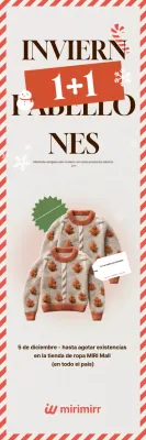 Rebajas de invierno sencillas y naranjas