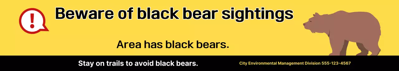 Precauções de segurança destacadas em amarelo