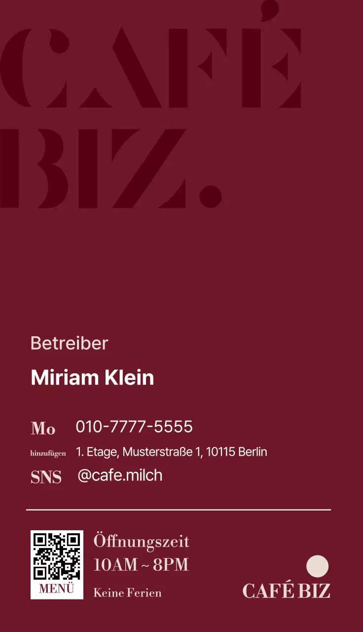 Weinaktion im modernen Café