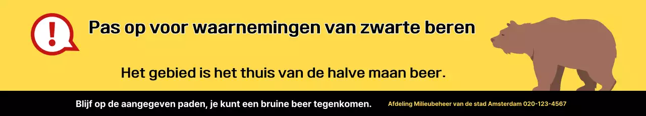 Geel gemarkeerde veiligheidsmaatregelen