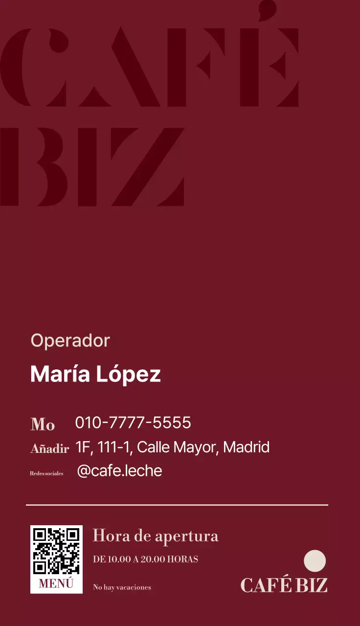 Promoción de Wine Modern Cafe