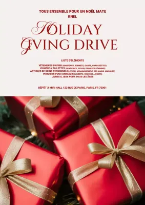 Promotion des fêtes Red Classic