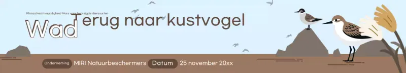 Campagne voor een schone omgeving in de lucht