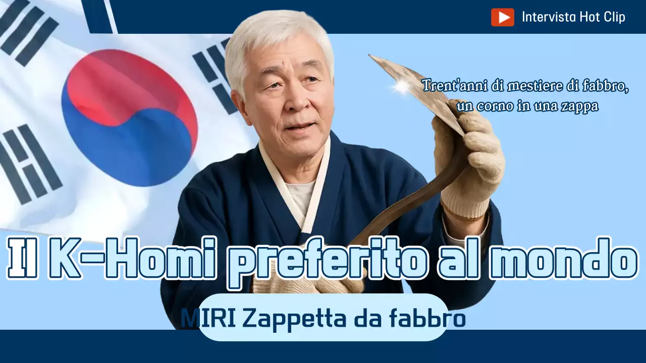 Promozione di strumenti agricoli tradizionali color azzurro cielo