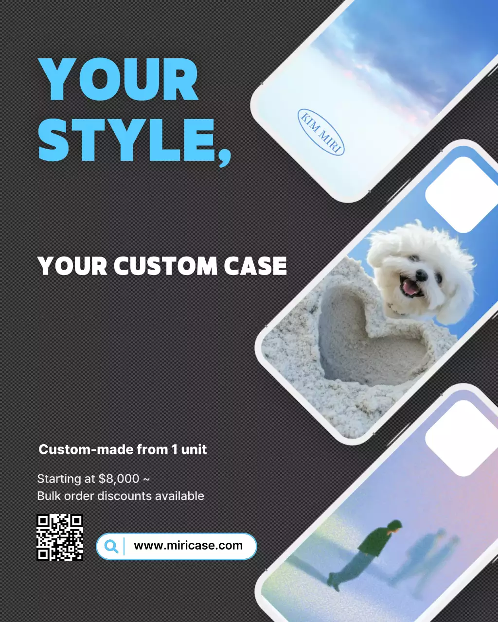 Black Modern Customizing Ad