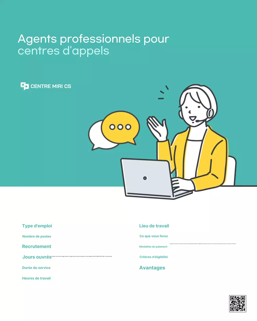 Recrutement Sky Blue Clean