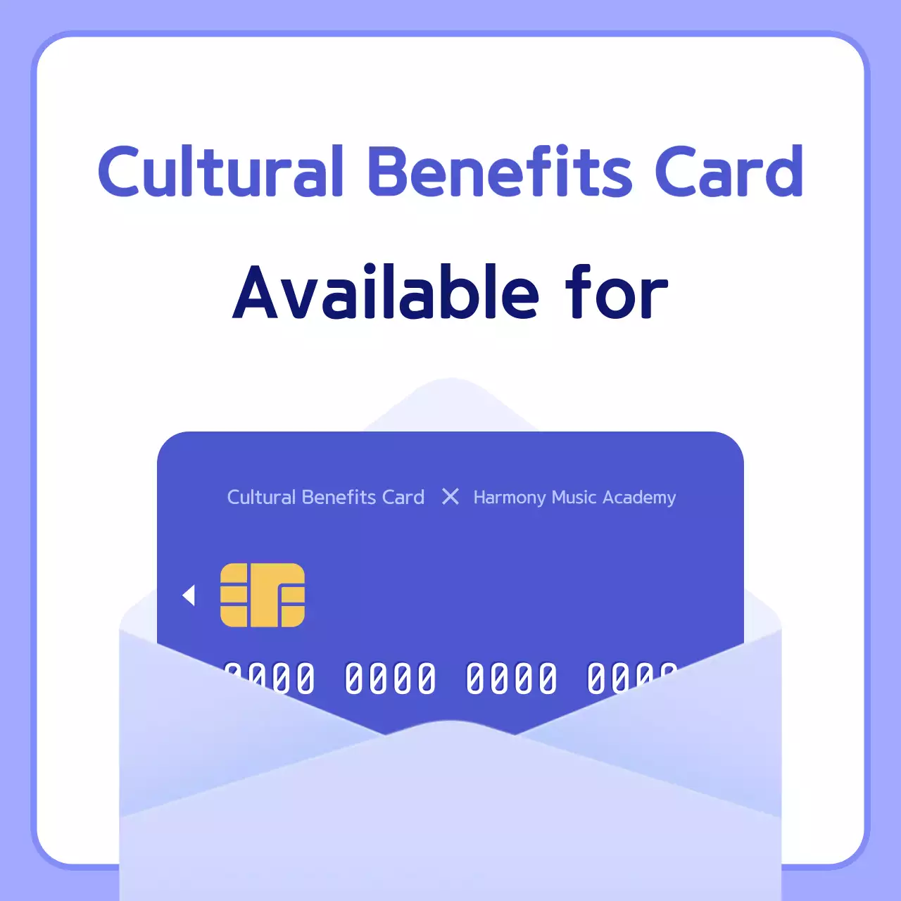 Guia do Cartão de Bem-Estar Social Sky Blue Simple