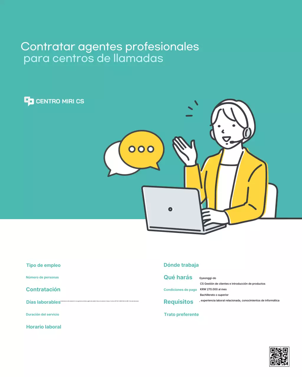 Reclutamiento Sky Blue Clean Reclutamiento