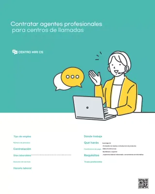 Reclutamiento Sky Blue Clean Reclutamiento