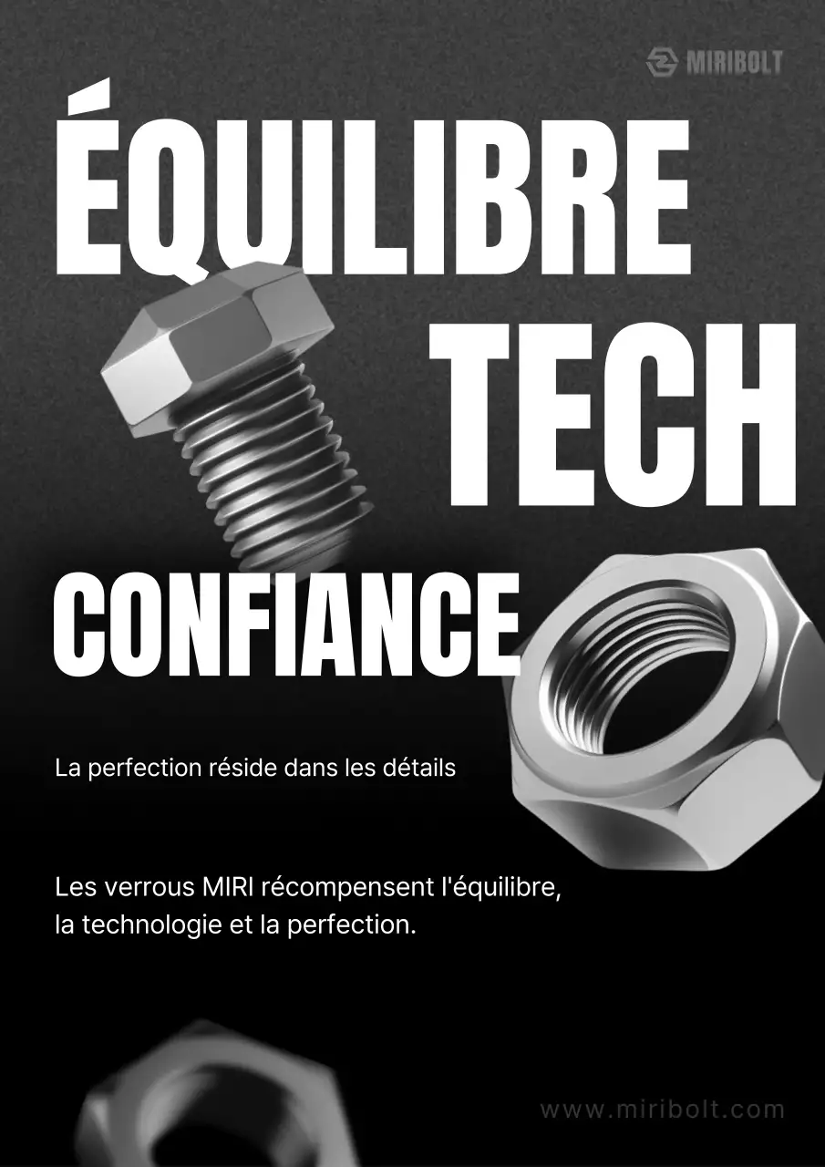 Publicité technologique moderne noire