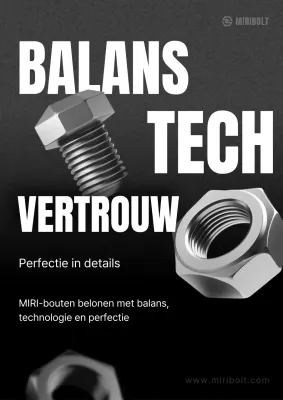 Zwarte moderne tech-advertentie