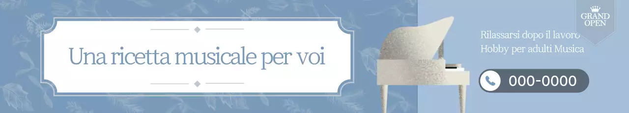 Pubblicità di musica classica Sky Blue