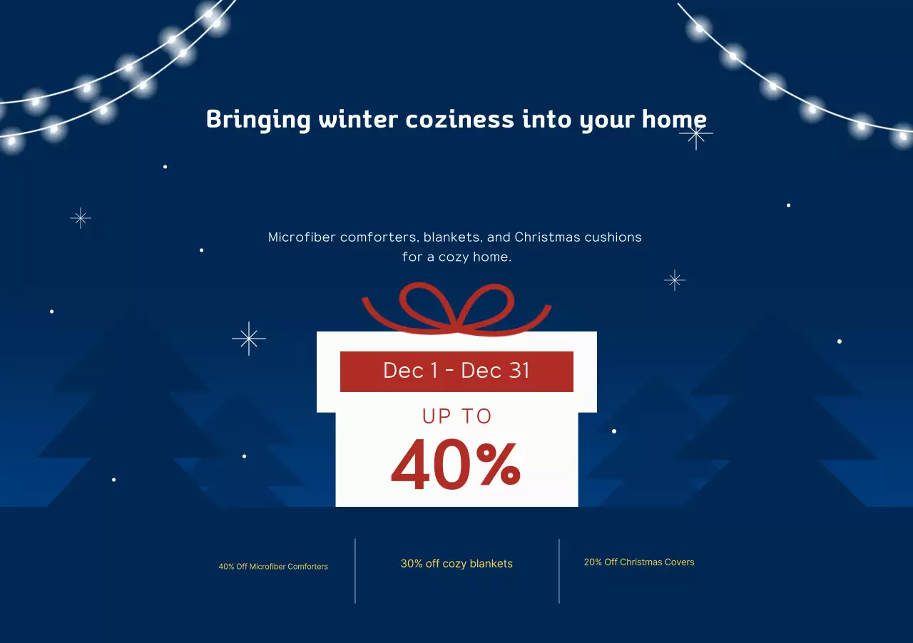 Navy Modern Winter Sale