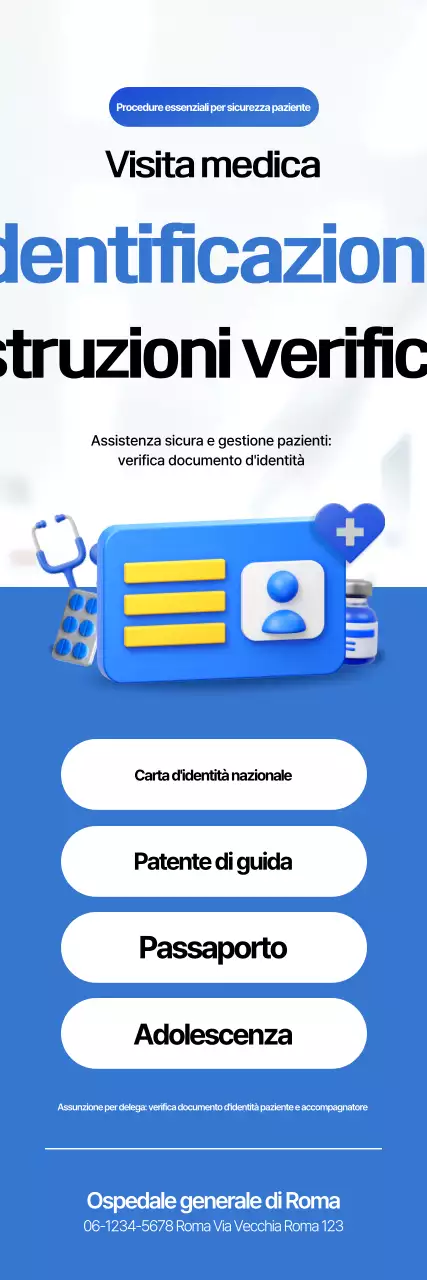 Guida alle politiche dell'ospedale Blue Clean