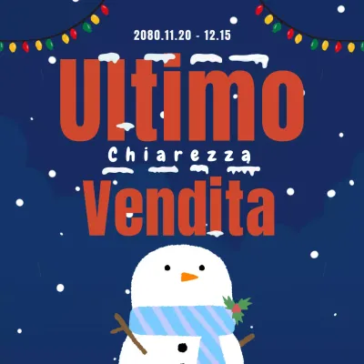 Saldi invernali semplici blu navy